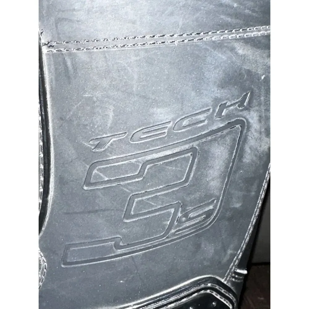 Alpinestars Youth Tech 3s Kids Motocross Dirt Bike Boots Kids Size 4 Black